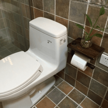 Retro Industrial Style Iron Pipe Toilet Paper Holder with Sundries Shelf for Home, Bar, Cafe, Restaurant from NSE Imports #2.